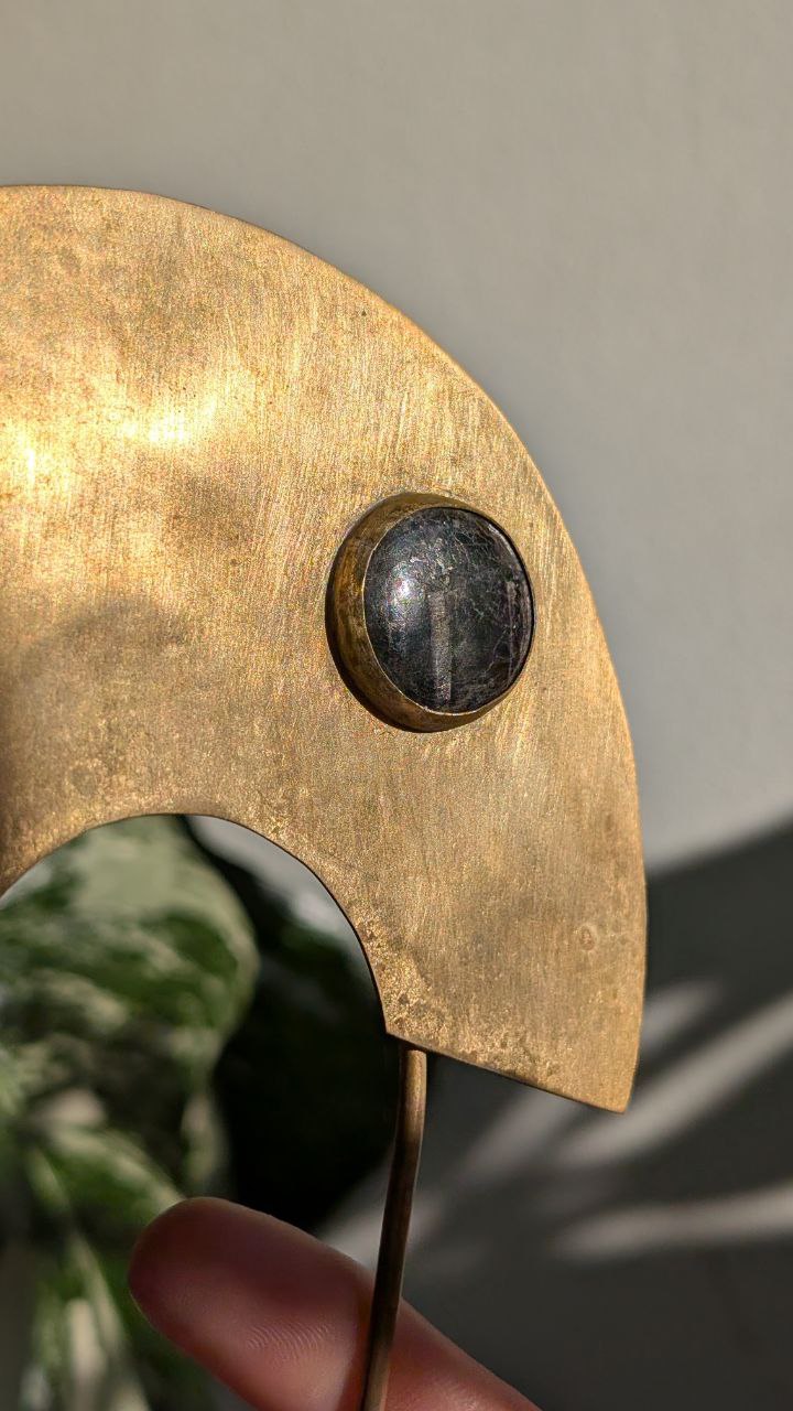 Brass and Stone Headpiece