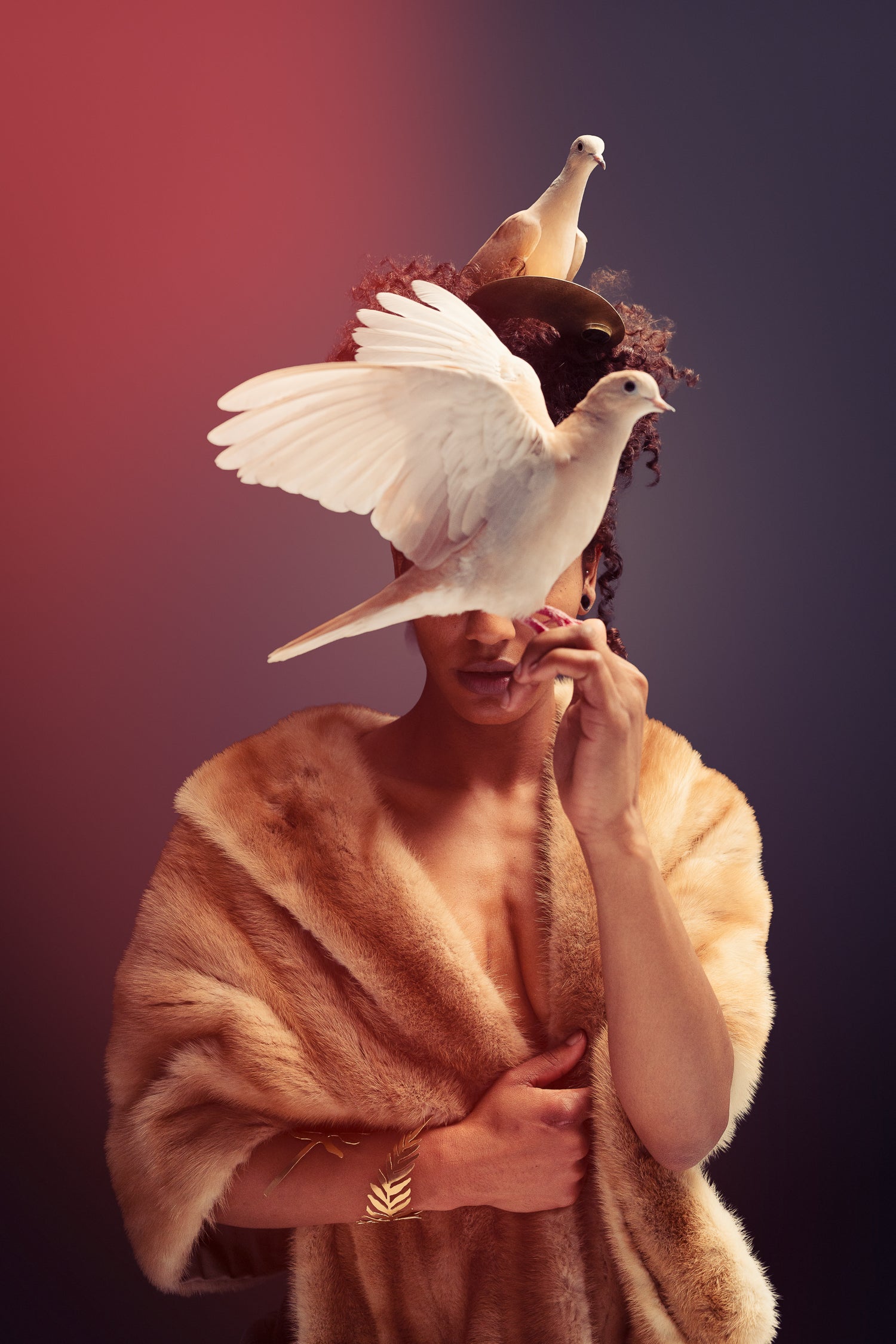 Brass and Stone Headpiece