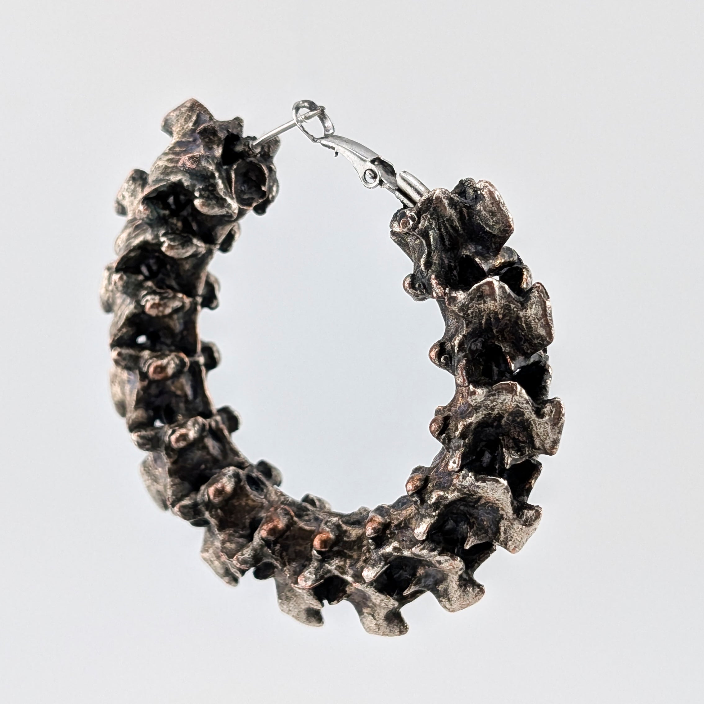 Exo Hoops in Silver | Pre-Order
