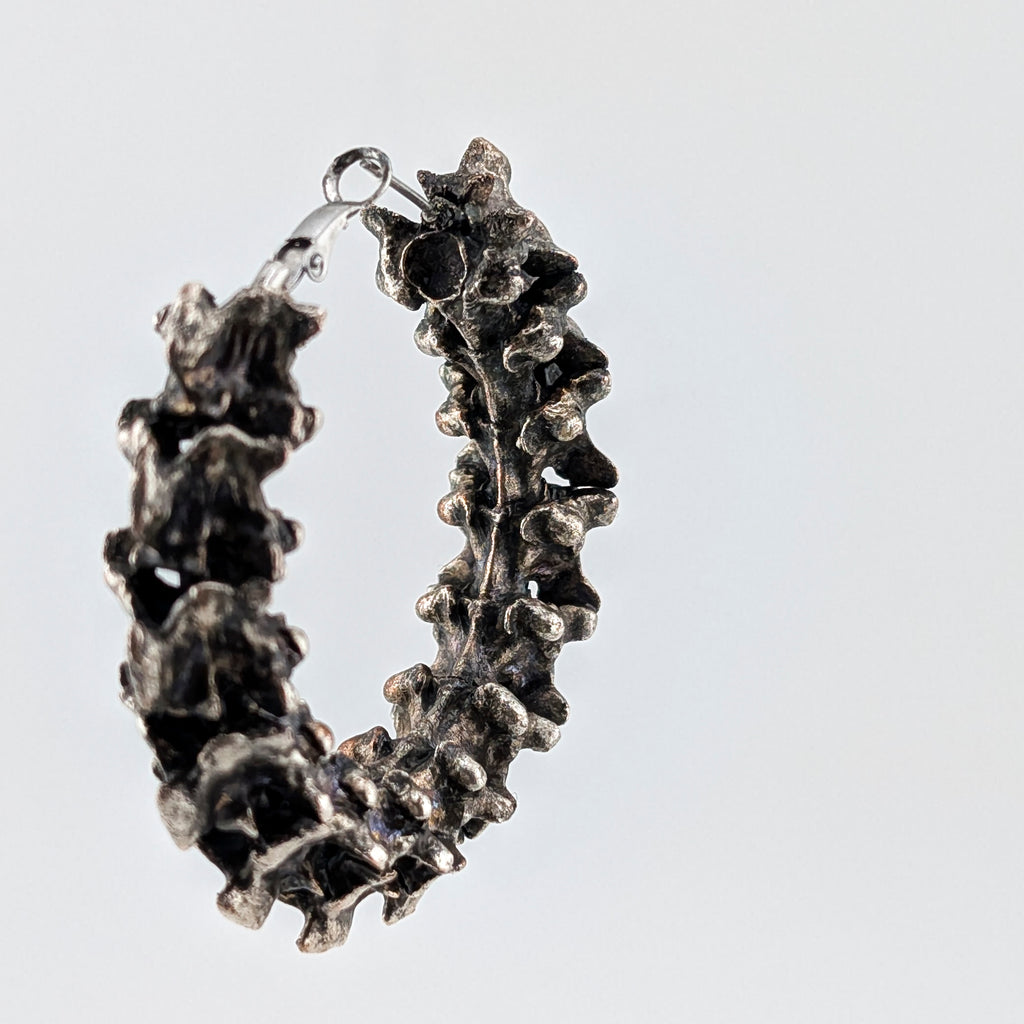 Exo Hoops in Silver | Pre-Order