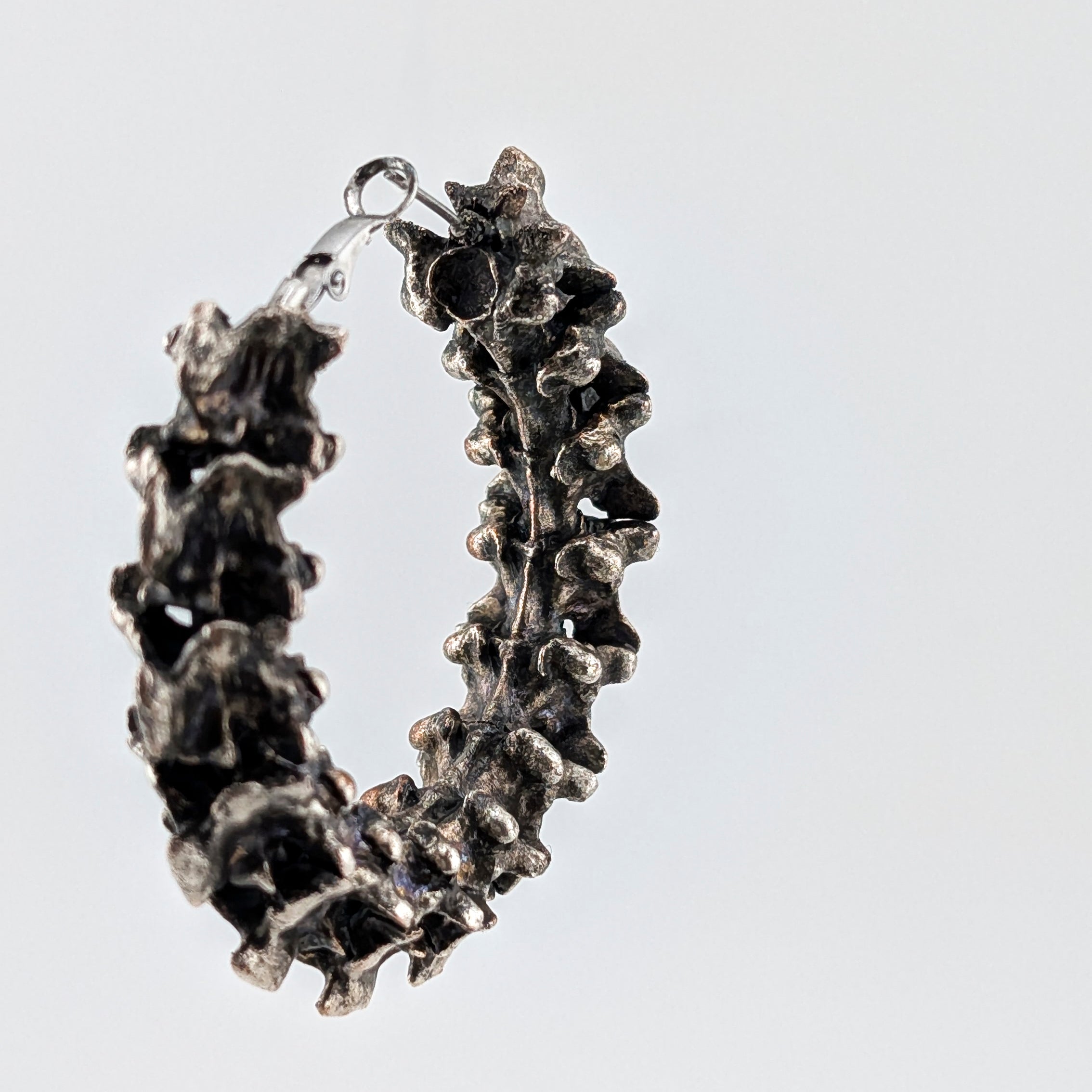 Exo Hoops in Silver | Pre-Order