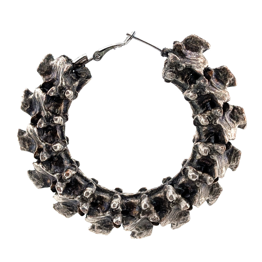 Exo Hoops in Silver | Pre-Order