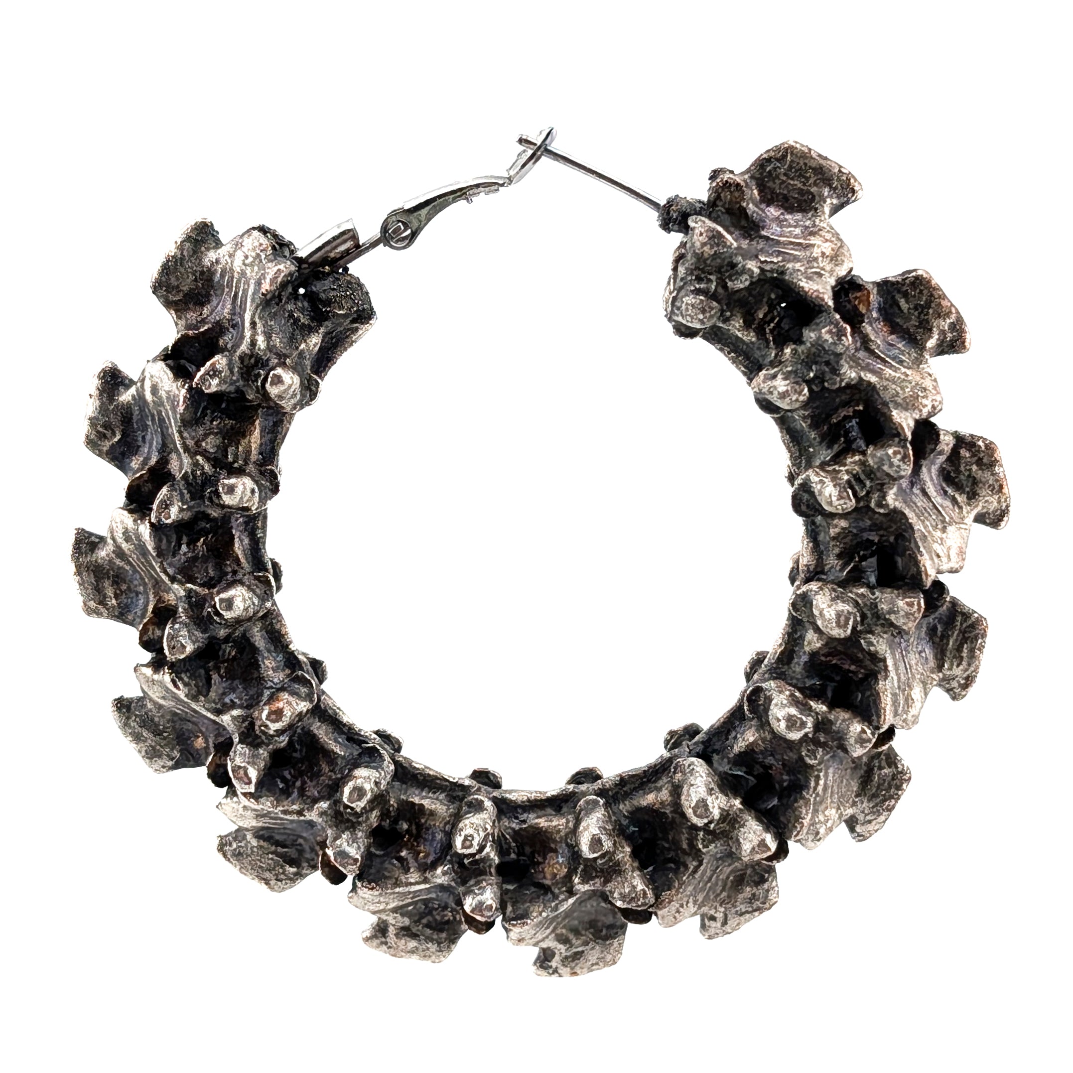 Exo Hoops in Silver | Pre-Order