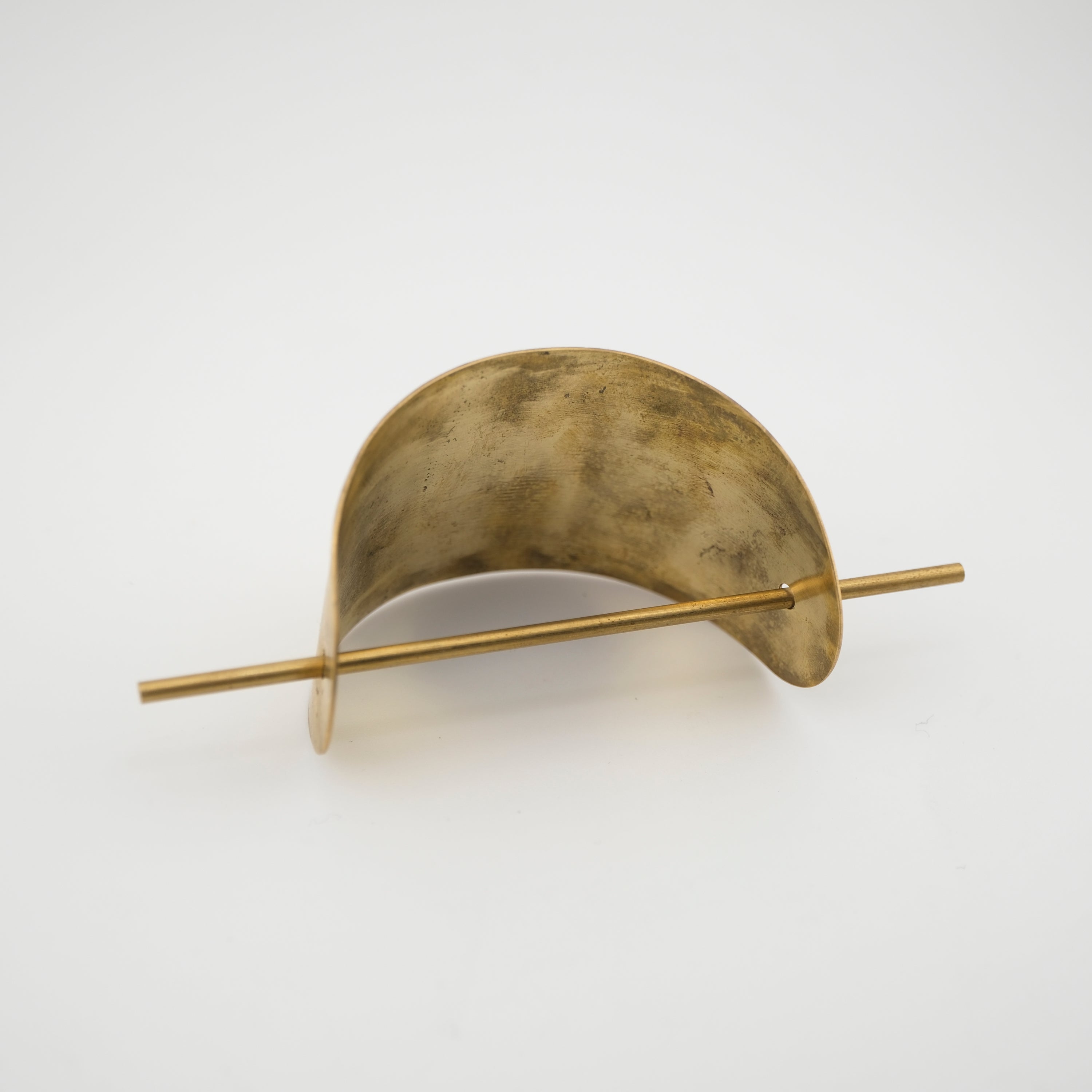 Brass & Lizard Hair Piece