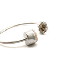 Human Teeth Open Bangle