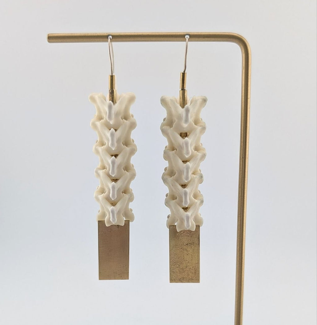 Blood Python Earrings